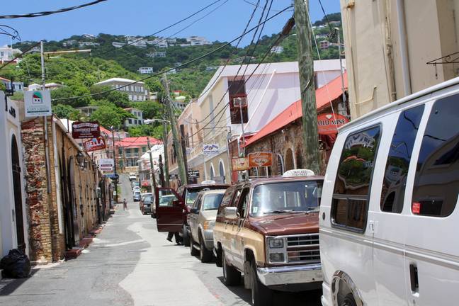 Duty free shopping in Charlotte Amalie